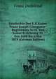 Geschichte Des K.K.Kaiser Franz Joseph I Dragoner-Regimentes Nr.11 Von Seiner Errichtung 20. Dez.1688 Bis 6 Mai 1879 (German Edition), Franz Dedekind 