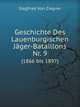 Geschichte Des Lauenburgischen Jger-Bataillons Nr. 9. (1866 bis 1897), Siegfried Von Ziegner 