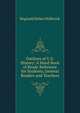 Outlines of U.S. HIstory: A Hand Book of Ready Reference for Students, General Readers and Teachers, Reginald Heber Holbrook 