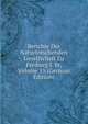 Berichte Der Naturforschenden Gesellschaft Zu Freiburg I. Br, Volume 15 (German Edition), 