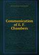 Communication of E. F. Chambers, Mary Commissioners on western boundary. 