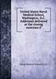 United States Naval Medical School, Washington, D.C. Addresses delivered at the closing exercises (f, Naval Medical School (U.S.) 