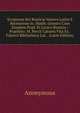 Scriptores Rei Rustic? Veteres Latini E Recensione Jo. Matth. Gesneri Cum Ejusdem Pr?f. Et Lexico Rustico.: Praefatio. M. Porcii Catonis Vita Ex . Fabricii Bibliotheca Lat. . (Latin Edition), Heinrich Kretschmayr 