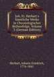 Joh. Fr. Herbart's S?mtliche Werke in Chronologischer Reihenfolge, Volume 3 (German Edition), Johann Friedrich Herbart 