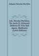 Joh. Nicolai Pechlini. De Aeris Et Alimenti Defectu Et Vita Sub Aquis, Meditatio (Latin Edition), Johann Nicolas Pechlin 
