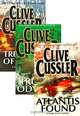 Atlantis Found. Trojan Odyssey. Treasure of Khan (комплект из 3 книг), Cussler Clive 