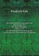 Die Pathologische Anatomie Und Physiologie Des Joh. Bapt. Morgagni (1682-1771): Ein Monographischer Beitrag Zur Geschichte Der Theoretischen Heilkunde (German Edition), Friedrich Falk 