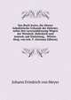 Das Buch Jezira, die alteste kabalistische Urkunde der Hebraer, nebst den zweyunddreyssig Wegen der Weisheit. Hebraisch und teutsch, mit Einleitung, . Worter. Hrsg. von Joh. F. (German Edition), Johann Friedrich von Meyer 