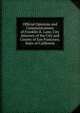 Official Opinions and Communications of Franklin K. Lane, City Attorney of the City and County of San Francisco, State of California, 
