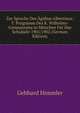 Zur Sprache Des Agidius Albertinus: T. Programm Des K. Wilhelms-Gymnasiums in Munchen Fur Das Schuljahr 1901/1902 (German Edition), Gebhard Himmler 