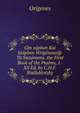 Gtn xaplwn Kai ktaplwn Wrigenous@ Ta Swzomena. the First Book of the Psalms, I.-Xli Ed. by C.H.F. Bialloblotzky, Origenes 