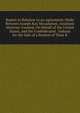 Report in Relation to an Agreement: Made Between Joseph Kay Mccammon, Assistant Attorney-General, On Behalf of the United States, and the Confederated . Indians for the Sale of a Portion of Their R, 