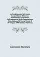 Lo Svolgimento Del Genio Leopardiano: Discorso Pronunziato a Recanati Nell'adunanza Della Deputazione Marchigiana Di Storia Patria Il 30 Giugno 1898 (Italian Edition), Giovanni Mestica 