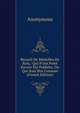 Recueil De M?dailles De Rois,: Qui N'ont Point Encore ?t? Publi?es, Ou Qui Sont Peu Connues (French Edition), Heinrich Kretschmayr 