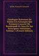 Catalogue Raisonn? De Toutes Les Estampes Qui Forment L'oeuvre De Rembrandt Et Ceux De Ses Principaux Imitateurs, Volume 1 (French Edition), Edme-Francois Gersaint 