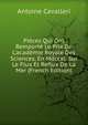Pi?ces Qui Ont Remport? Le Prix De L'acad?mie Royale Des Sciences, En Mdccxl. Sur Le Flux Et Reflux De La Mer (French Edition), Antoine Cavalleri 