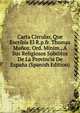 Carta Circular, Que Escribia El R.p.fr. Thomas Munoz. Ord. Minim., A Sus Religiosos Subditos De La Provincia De Espana (Spanish Edition), 