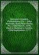 Bartram's Garden, Philadelphia, Pa. .: John Bartram, Born Near Darby, Pa., 23Rd March, 1699, Died at Bartram's Garden, 22Nd September, 1777, 