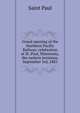 Grand opening of the Northern Pacific Railway: celebration at St. Paul, Minnesota, the eastern terminus, September 3rd, 1883, Saint Paul 