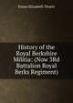 History of the Royal Berkshire Militia: (Now 3Rd Battalion Royal Berks Regiment), Emma Elizabeth Thoyts 