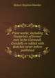 Prose works; including Footprints of former men in far Cornwall. Carefully re-edited with sketches never before published, Robert Stephen Hawker 
