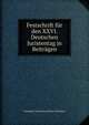 Festschrift fur den XXVI. Deutschen Juristentag in Beitragen, Deutscher Juristentag Heinric Dernburg 