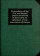 Proceedings of the first and second annual re-unions of the Union ex-prisoners of war association of Kansas, 