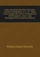 Ueber Die Stelle Des Varro Von Dem Liciniern (De Re Rust. 1, 2. . 9).: Nebst Einer Zugabe Uber Fest.V. Possessiones Und Possessio. - Zwei . Und Rechtsgeschichte (German Edition), Philipp Eduard Huschke 