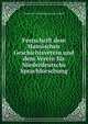 Festschrift dem Hansischen Geschichtsverein und dem Verein fur Niederdeutsche Sprachforschung, Germany) Ver Geschichtsverein (Lubeck 