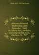 Address delivered Wednesday, 28th November, 1866, in Feller's hall, Madalin, township of Red Hook, Duchess Co., N Y., De Peyster, J. Watts 