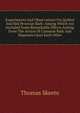 Experiments And Observations On Quilled And Red Peruvian Bark: Among Which Are Included Some Remarkable Effects Arising From The Action Of Common Bark And Magnesia Upon Each Other, Thomas Skeete 