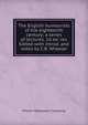 The English humourists of the eighteenth century; a series of lectures. 2d ed. rev. Edited with introd. and notes by C.B. Wheeler, William Makepeace Thackeray 
