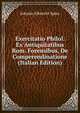 Exercitatio Philol. Ex Antiquitatibus Rom. Forensibus, De Comperendinatione (Italian Edition), Johann Albrecht Spies 