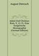 Adam Und Christus: Rom. V, 12-21. Eine Exegetische Monographie (German Edition), August Dietzsch 