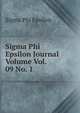Sigma Phi Epsilon Journal Volume Vol. 09 No. 1, Sigma Phi Epsilon 