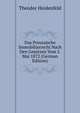 Das Preussische Immobiliarrecht Nach Den Gesetzen Vom 5. Mai 1872 (German Edition), Theodor Heidenfeld 