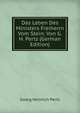 Das Leben Des Ministers Freiherrn Vom Stein: Von G.H. Pertz (German Edition), Georg Heinrich Pertz 