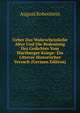 Ueber Das Wahrscheinliche Alter Und Die Bedeutung Des Gedichtes Vom Wartburger Kriege: Ein Litterar-Historischer Versuch (German Edition), August Koberstein 