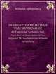 Der egyptische Mythus vom Sonnenauge. der Papyrus der Tierfabeln, Kufi. Nach dem Leidener demotischen Papyrus I 384 bearbeitet von Wilhelm Spiegelberg, Wilhelm Spiegelberg 