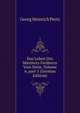 Das Leben Des Ministers Freiherrn Vom Stein, Volume 6, part 1 (German Edition), Georg Heinrich Pertz 