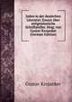 Juden in der deutschen Literatur; Essays uber zeitgenossische Schriftsteller. Hrsg. von Gustav Krojanker (German Edition), Gustav Krojanker 