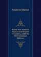 Briefe Von Andreas Masius Und Seinen Freunden, 1538 Bis 1573 (German Edition), Andreas Masius 