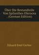 Uber Die Bestandteile Von Spilanthes Oleracea . (German Edition), Eduard Emil Gerber 