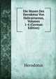 Die Musen Des Herodotus Von Halicarnassus, Volumes 1-4 (German Edition), Herodotus 