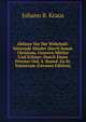 Ablasse Vor Die Wahrhaft-bussende Sunder Durch Jesum Christum, Unseren Mittler Und Erloser: Durch Einen Priester Ord. S. Bened. Zu St. Emmeram (German Edition), Johann B. Kraus 