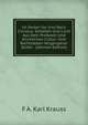 Im Kerker Vor Und Nach Christus: Schatten Und Licht Aus Dem Profanen Und Kirchlichen Cultur- Und Rechtsleben Vergangener Zeiten . (German Edition), F A. Karl Krauss 