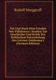 Vor Und Nach Dem Frieden Von Villafranca: Studien Zur Geschichte Und Kritik Der Politischen Entwickelung Des Letzten Zeitdrama's (German Edition), Rudolf Marggraff 