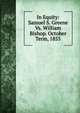 In Equity: Samuel S. Greene Vs. William Bishop. October Term, 1855, 