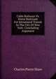 Cable Railways Vs. Horse Railroads For Intramural Transit In The City Of New York: Concluding Argument, Charles Pierre Shaw 