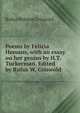 Poems by Felicia Hemans, with an essay on her genius by H.T. Tuckerman. Edited by Rufus W. Griswold, Rufus Wilmot Griswold 
